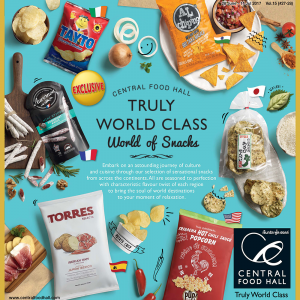 Truly World Class : World of Snacks 2017