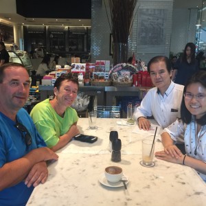 Baxter Brenton’s Founder Welcomed “Pete’s Lemonade” ‘s  Founders Touring Thailand and Visiting Retail Store in Bangkok.