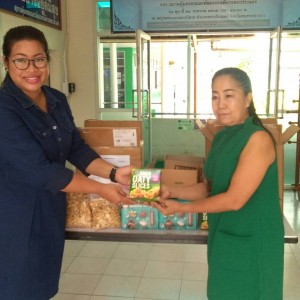 Baxter Brenton Donating Imported NZ Products to Samut Prakarn  Province’s Support and Development Centre for the Disabled.
