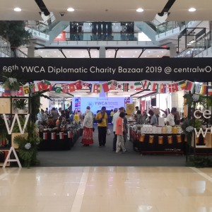 Baxter Brenton Showcased NZ Products at  YWCA Diplomatic Bazaar 2019 Press Conference and Release @ Central World, Bangkok