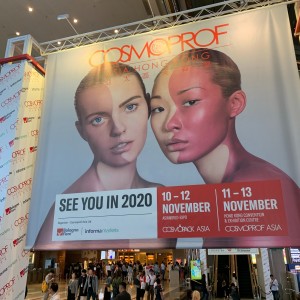 Baxter Brenton’s Founder at COSMOPROF ASIA 2019, in Hong Kong, Visiting Existing Suppliers and Reviewing Trends and New Potentials of Skincare Brands From All Over The World