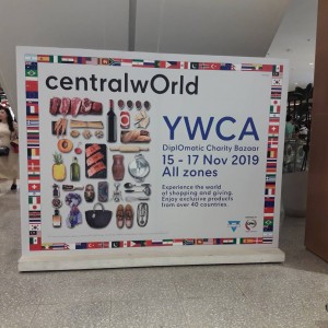 Baxter Brenton Participating In NZ Pavilion at The Annual YWCA Diplomatic Charity Bazaar 2019 at Central World Bangkok