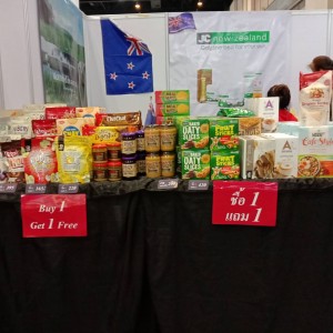 Baxter Brenton with NZ Fine Products @ NZ Booth at Red Cross Bazaar 22-23 Feb 2020, Siam Paragon Hall, Bangkok