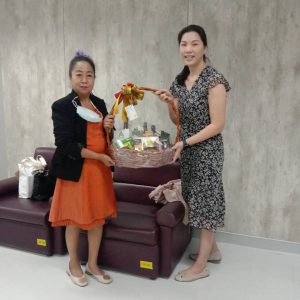 Baxter Brenton Delivered 2020 Season Greetings Hampers to CP All Top Management and PIM Dean of Modern Trade Management Faculty, Bangkok, Thailand